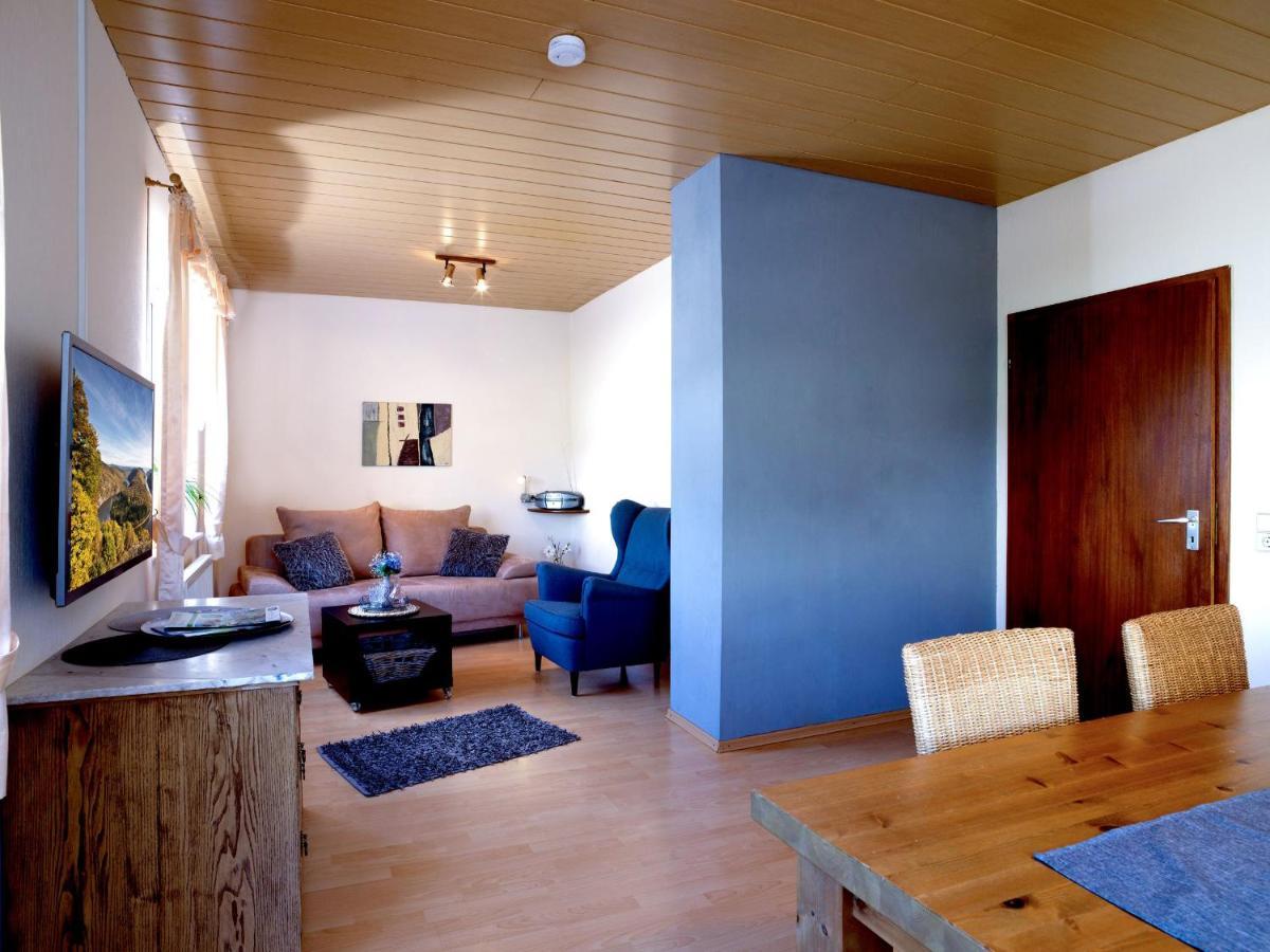 Ferienwohnung Am Gaesschen Scheiden 외부 사진
